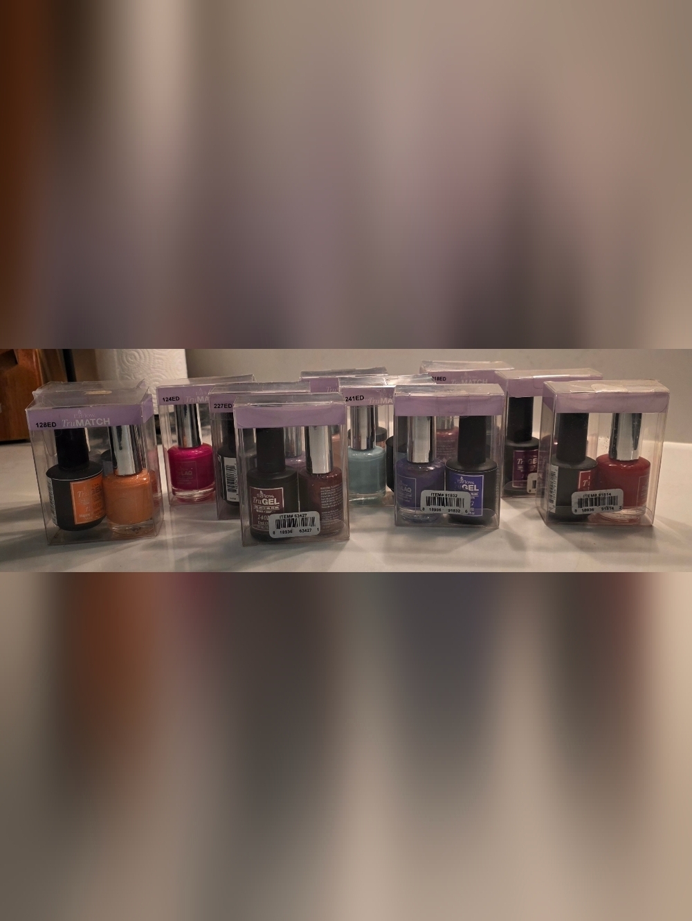 Trugel 11 Sets Gel Polish With Matching Regular Polish NEW NEVER USED